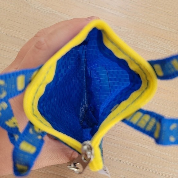 IKEA KNÖLIG Bag small blue ICONIC TOTE Zipper Pouch - Picture 9 of 10